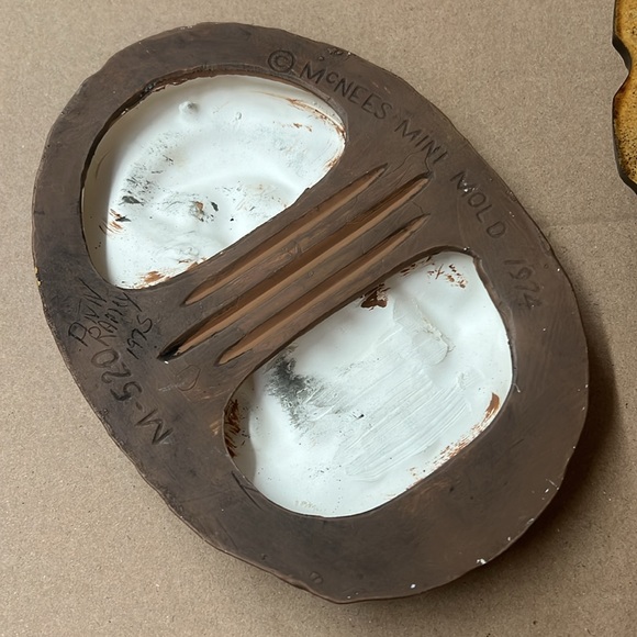 Vtg 1974 McNees Mushroom wall plaques - Picture 7 of 8